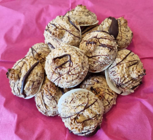 350g Überraschungsmakronen Plätzchen Weihnachtsplätzchen